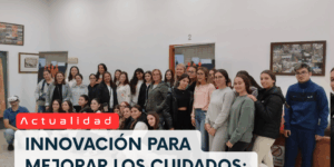 Innovación tecnológica para mejorar los cuidados: el Espacio Digital de Mérida impulsa la formación digital en el IES Sáenz de Buruaga