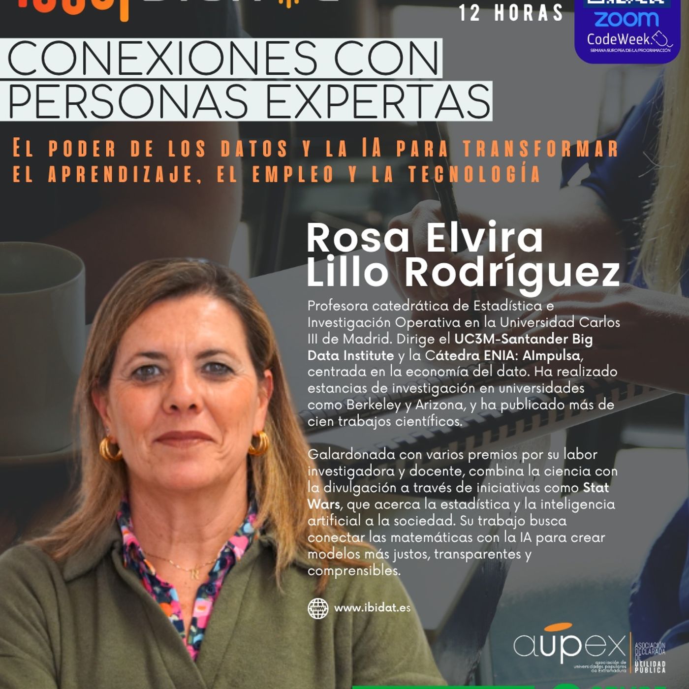 Conexiones con personas Expertas: Rosa Elvira Lillo Rodríguez