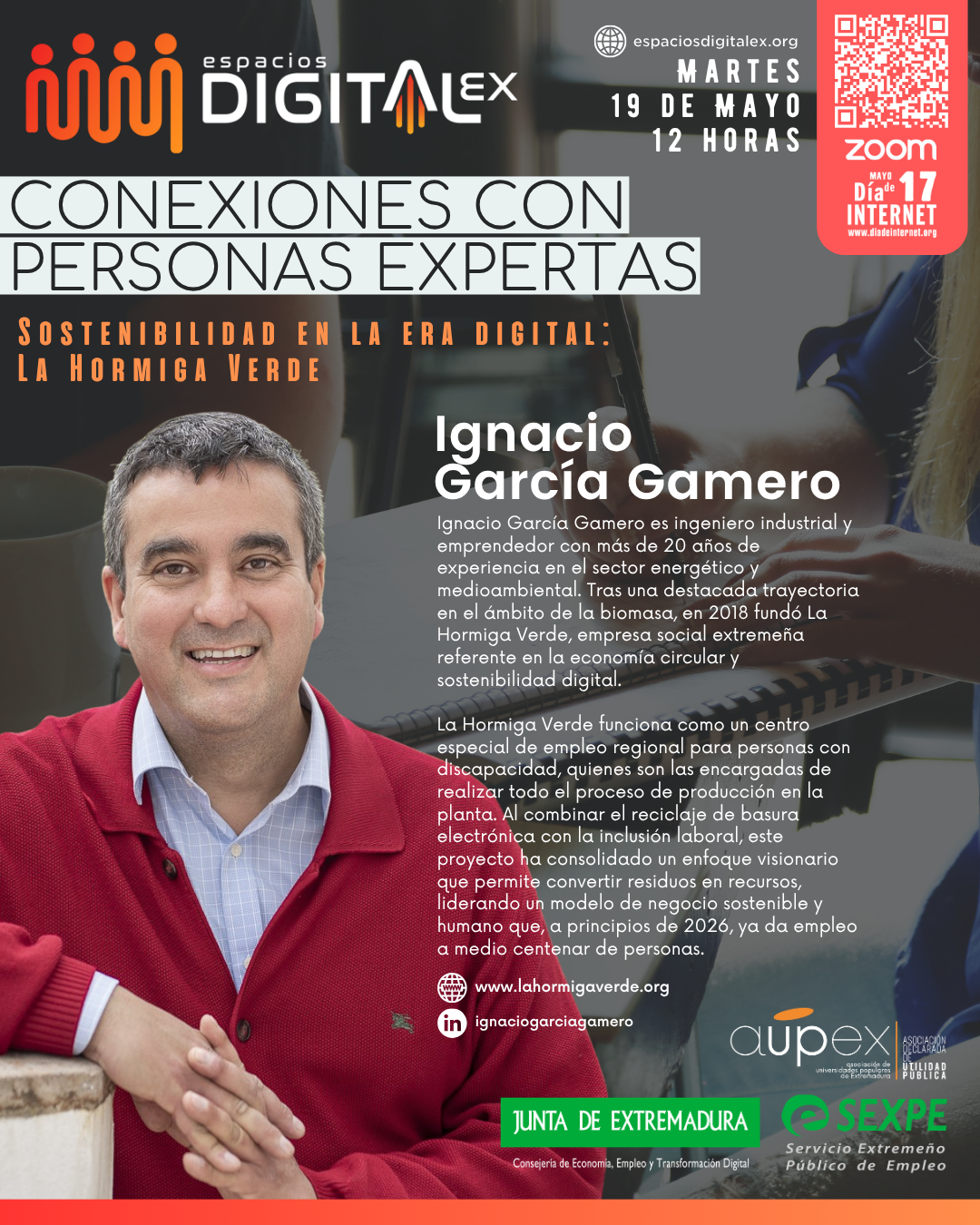 Espacios Digitalex. Red de Centros de Competencias Digitales de Extremadura