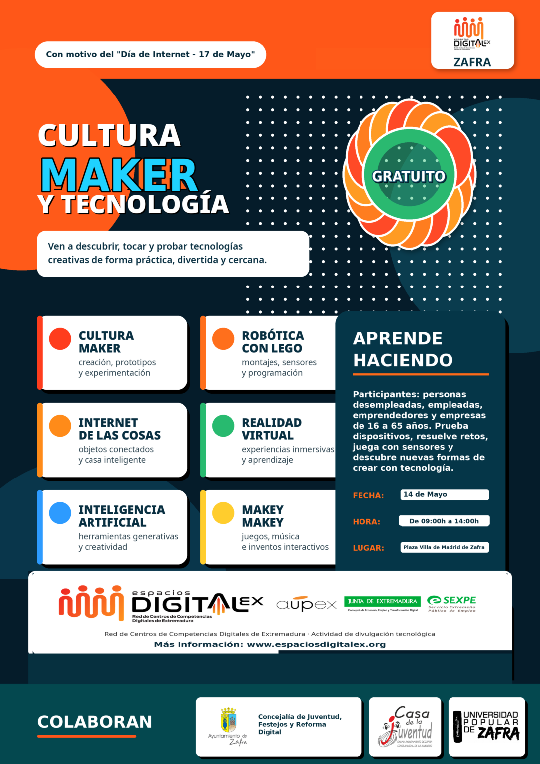 El Espacio Digital de Zafra acerca la tecnología a la ciudadanía con una Jornada de Puertas Abiertas por el Día de Internet