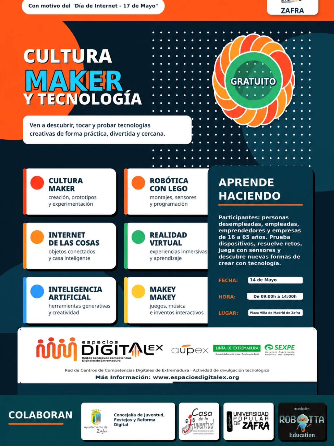 El Espacio Digital de Zafra acerca la tecnología a la ciudadanía con una Jornada de Puertas Abiertas por el Día de Internet