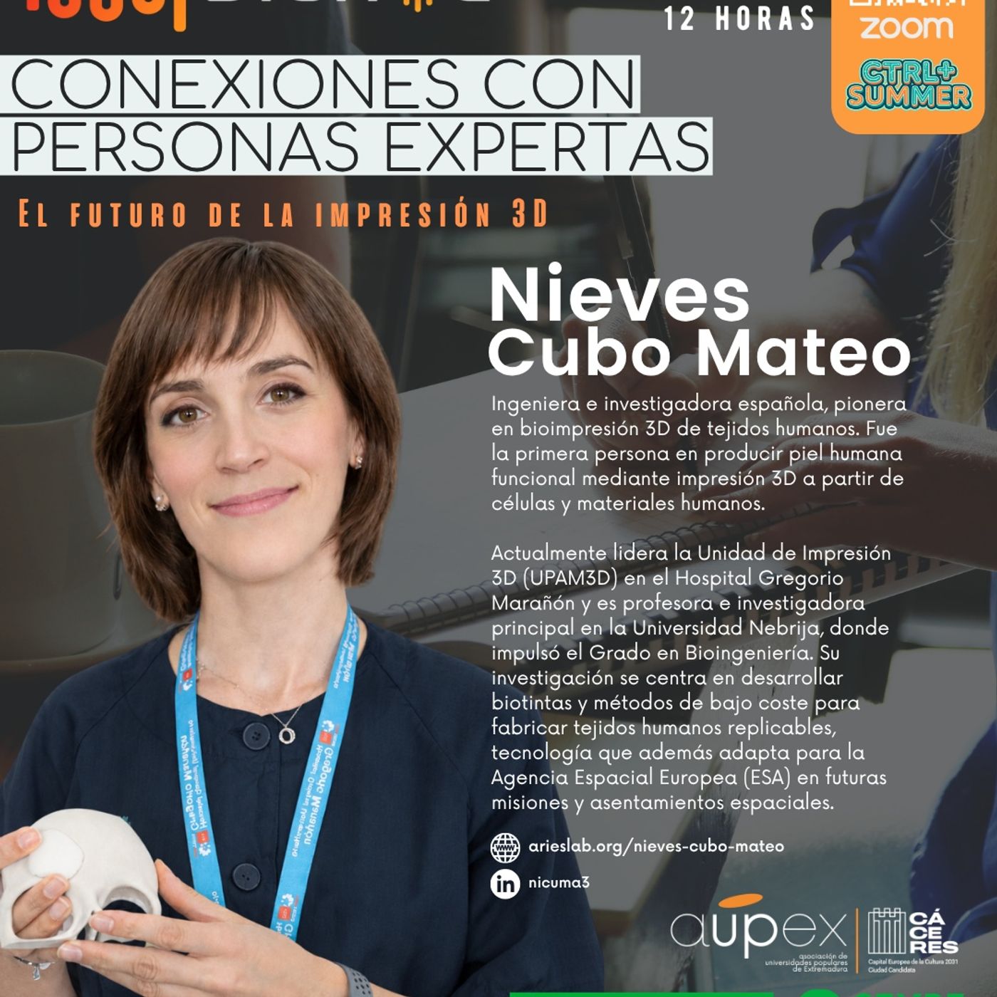 Conexiones con personas expertas : Nieves Cubo