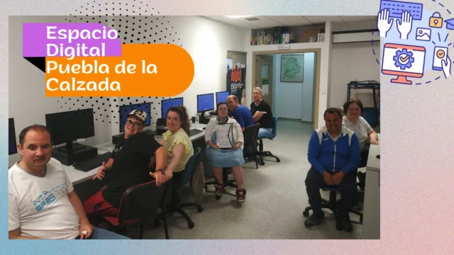 ✨ Un grupo de Plena Inclusión Montijo está realizando un taller de competencias digitales básicas en el Espacio Digital de Puebla de la Calzada, dirigido a mejorar su relación con las tecnologías en la vida diaria y facilitar su inclusión en el entorno laboral.💼

#InclusiónDigital #PlenaInclusión #Extremadura #Montijo #EspaciosDigitalex
